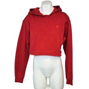 Lululemon Womens Lululemon Team Canada All Yours Cropped Hoodie, Red, Size 4